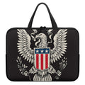 Patriotic USA Eagle Print Laptop Sleeve With Handle