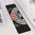Patriotic USA Eagle Print Long Kitchen Mat