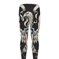 Patriotic USA Eagle Print Men's Leggings