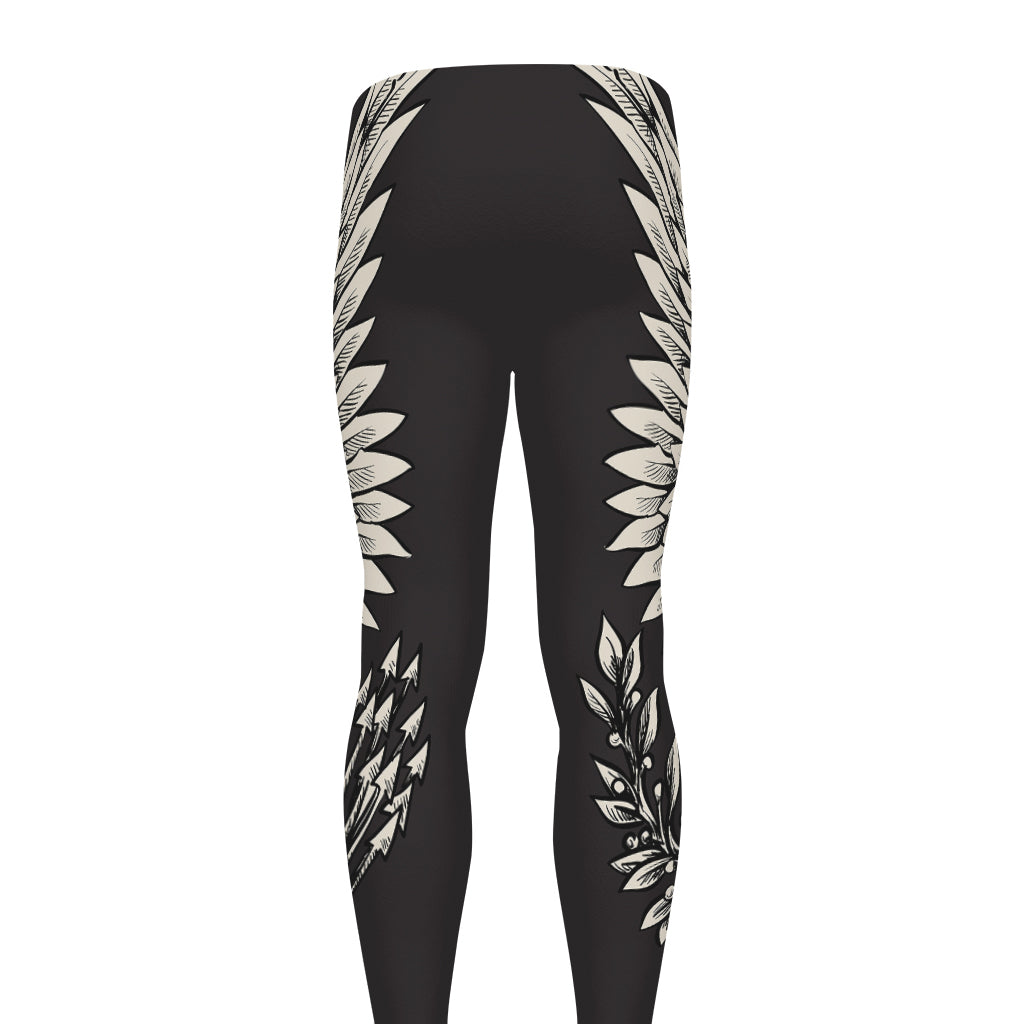 Patriotic USA Eagle Print Men's leggings