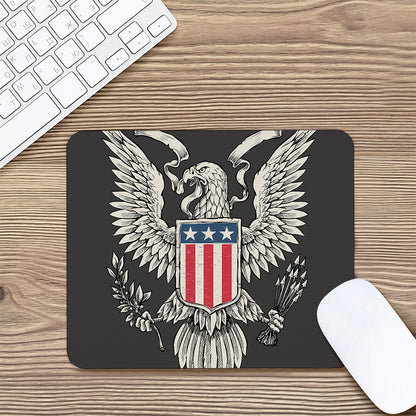 Patriotic USA Eagle Print Mouse Pad