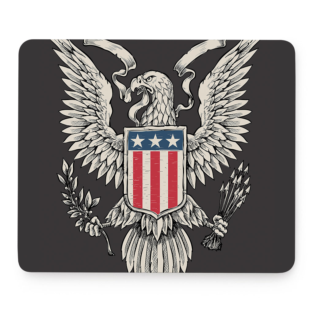 Patriotic USA Eagle Print Mouse Pad