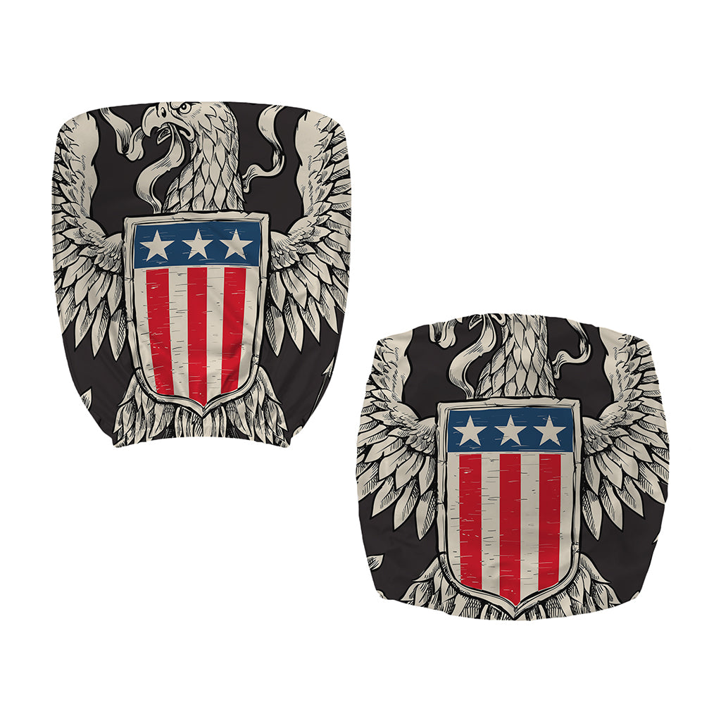 Patriotic USA Eagle Print Office Chair Cover