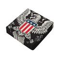 Patriotic USA Eagle Print Outdoor Seat Cushion Cover