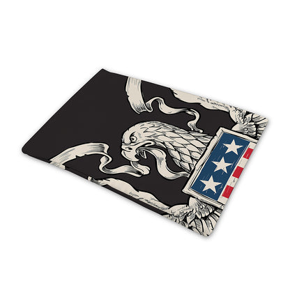 Patriotic USA Eagle Print Pet Cooling Mat Cover
