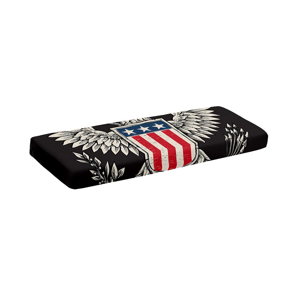 Patriotic USA Eagle Print Piano Keyboard Cover