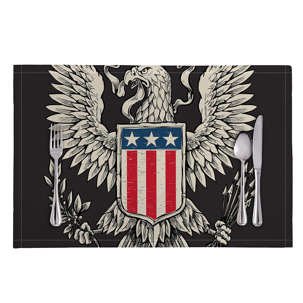 Patriotic USA Eagle Print Placemat