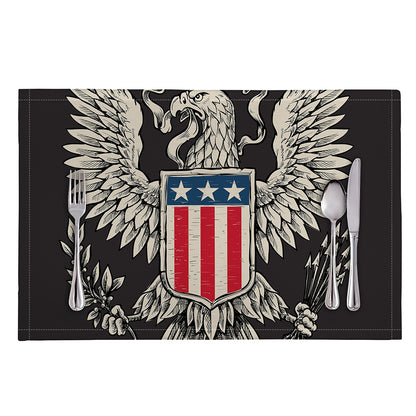Patriotic USA Eagle Print Placemat