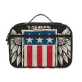 Patriotic USA Eagle Print Portable Lunch Bag