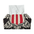 Patriotic USA Eagle Print Rectangle Tissue Box Cover