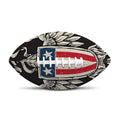 Patriotic USA Eagle Print Rugby Ball