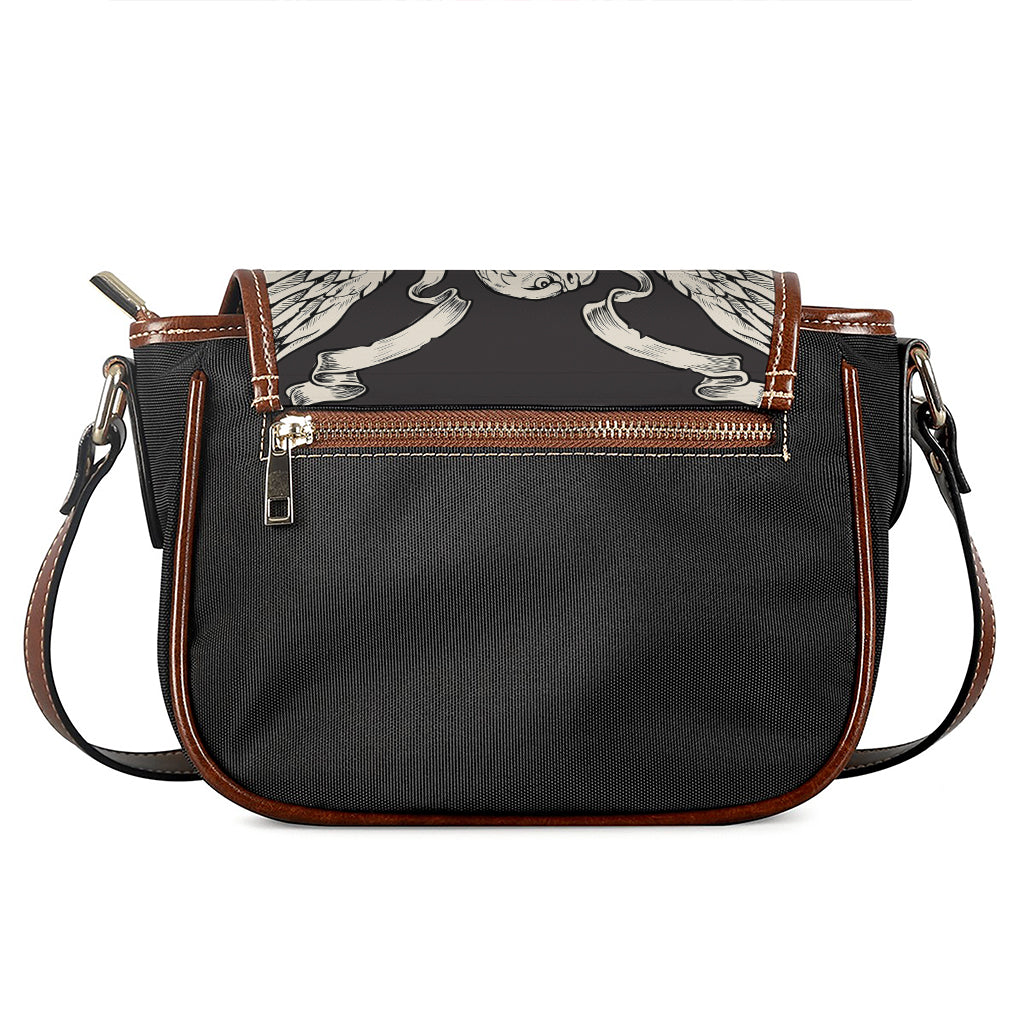 Patriotic USA Eagle Print Saddle Bag