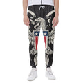 Patriotic USA Eagle Print Joggers