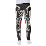 Patriotic USA Eagle Print Scuba Joggers
