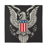 Patriotic USA Eagle Print Silk Bandana