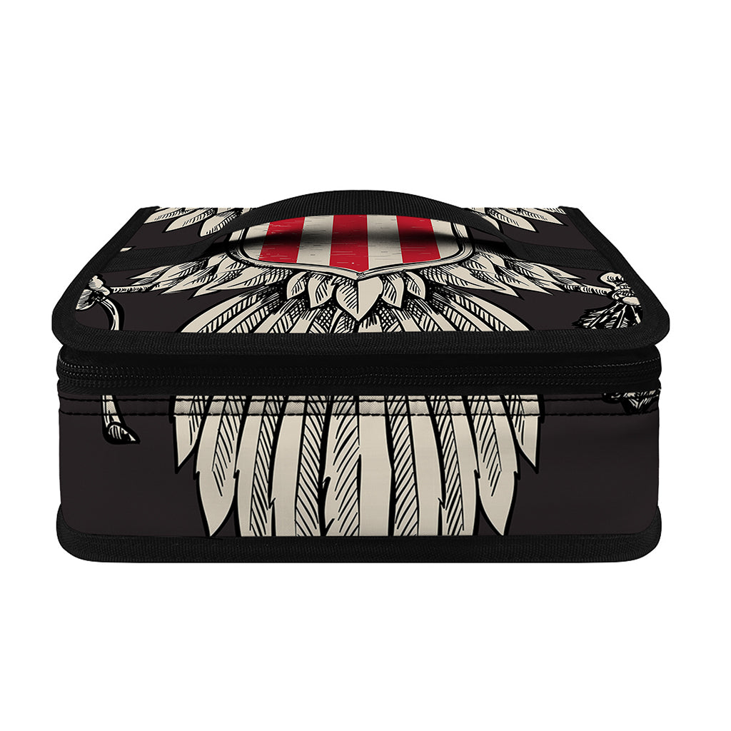 Patriotic USA Eagle Print Small Lunch Bag