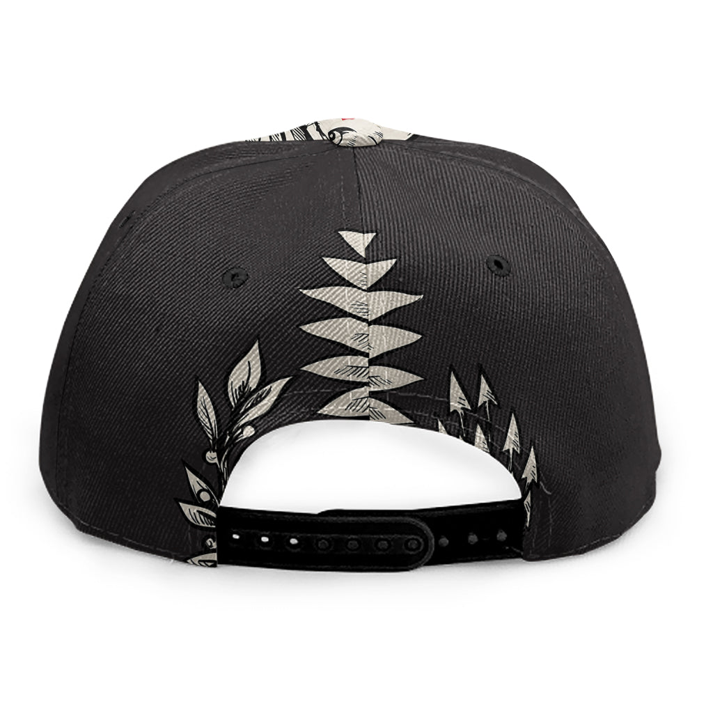 Patriotic USA Eagle Print Snapback Cap