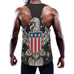 Patriotic USA Eagle Print Training Tank Top
