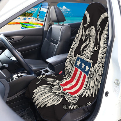 Patriotic USA Eagle Print Waterproof Car Seat Cover