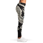 Patriotic USA Eagle Print Women's Leggings