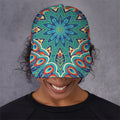 Peacock Feather Floral Pattern Print Baseball Cap