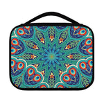 Peacock Feather Floral Pattern Print Classic Bible Case