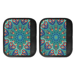 Peacock Feather Floral Pattern Print Handle Covers