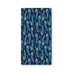 Peacock Feather Pattern Print Baby Crib Sheet