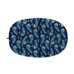 Peacock Feather Pattern Print Car Side Mirror Covers
