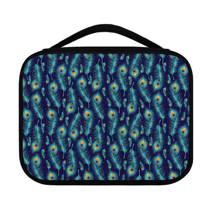 Peacock Feather Pattern Print Classic Bible Case