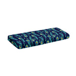 Peacock Feather Pattern Print Piano Keyboard Cover