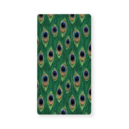 Peacock Tail Pattern Print Baby Crib Sheet