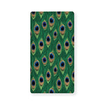 Peacock Tail Pattern Print Baby Crib Sheet
