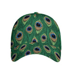 Peacock Tail Pattern Print Baseball Cap