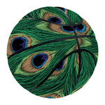 Peacock Tail Pattern Print Basketball