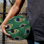 Peacock Tail Pattern Print Basketball