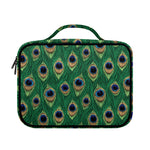 Peacock Tail Pattern Print Briefcase Bible Bag