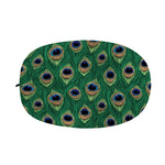 Peacock Tail Pattern Print Car Side Mirror Covers