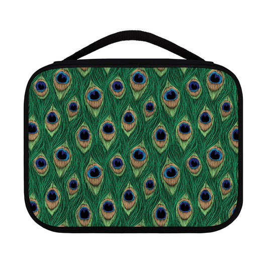 Peacock Tail Pattern Print Classic Bible Case