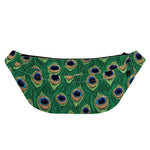 Peacock Tail Pattern Print Fanny Pack