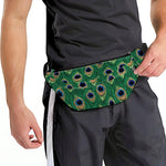 Peacock Tail Pattern Print Fanny Pack