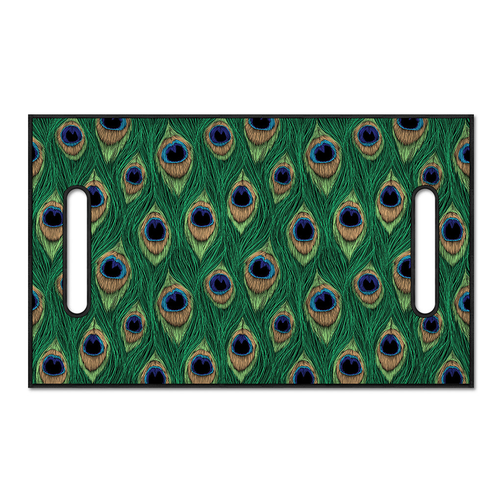 Peacock Tail Pattern Print Golf Cart Seat Cover