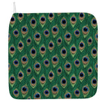 Peacock Tail Pattern Print Hand Towel