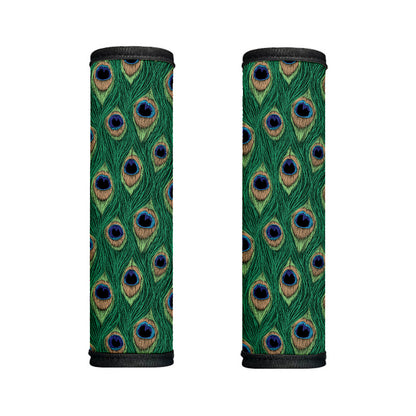 Peacock Tail Pattern Print Handle Covers