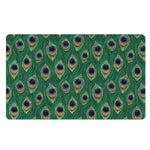 Peacock Tail Pattern Print Polyester Doormat