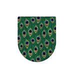 Peacock Tail Pattern Print Toilet Lid Cover