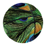 Peacock Tail Print Basketball