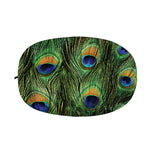 Peacock Tail Print Car Side Mirror Covers