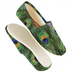 Peacock Tail Print Casual Shoes
