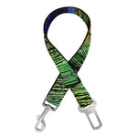 Peacock Tail Print Dog Seat Belt